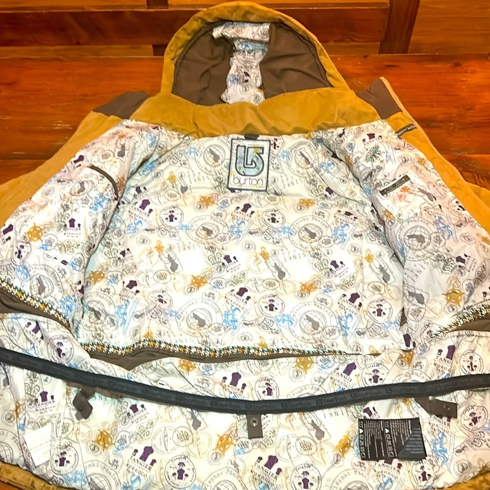 burton Suede cozy down puffer - Picture 2 of 3